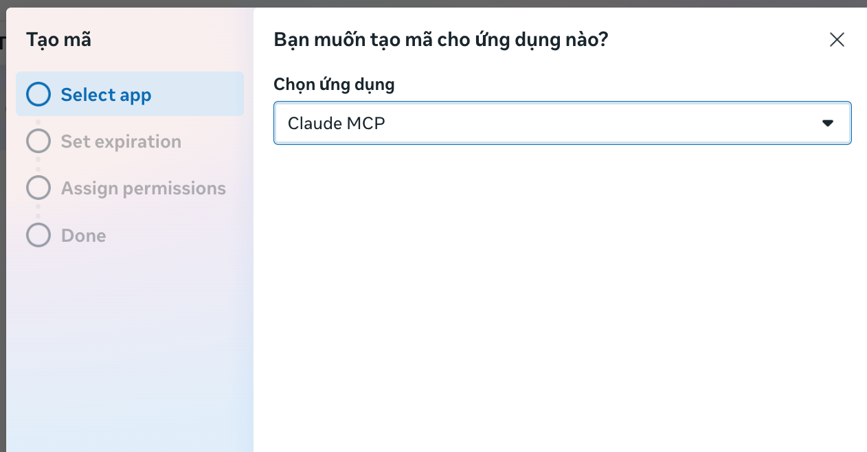 Chọn App